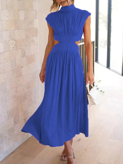Robe longue élégante et fluide pour femmes | Maxi