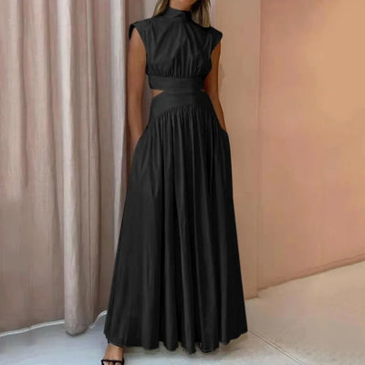 Robe longue élégante et fluide pour femmes | Maxi
