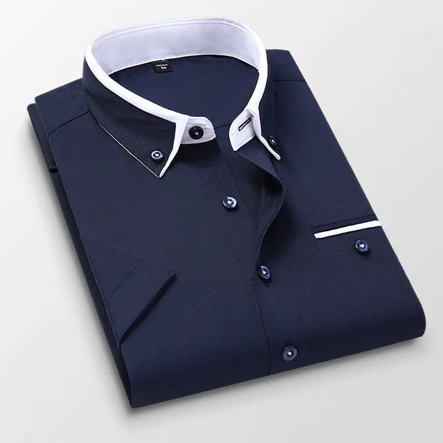 Chemise classique pour hommes | Manches courtes
