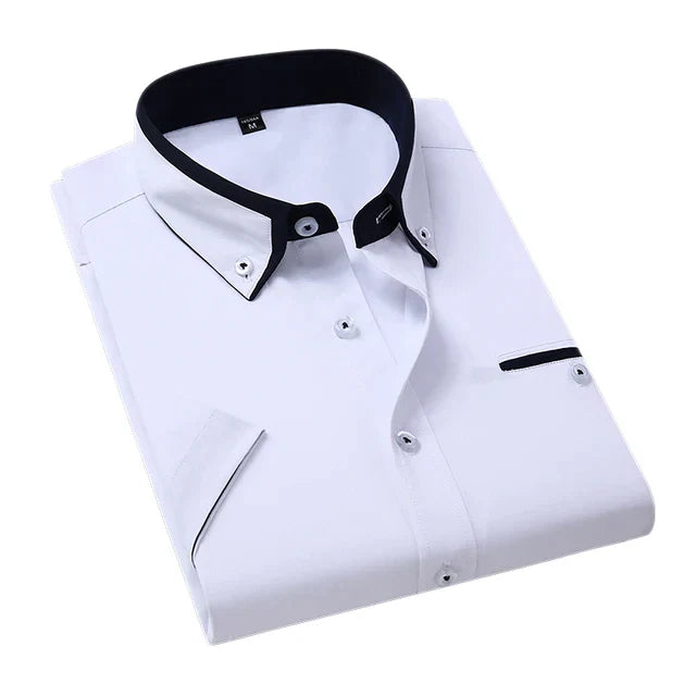 Chemise classique pour hommes | Manches courtes