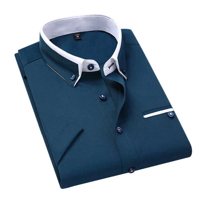 Chemise classique pour hommes | Manches courtes