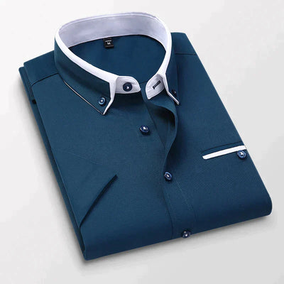 Chemise classique pour hommes | Manches courtes