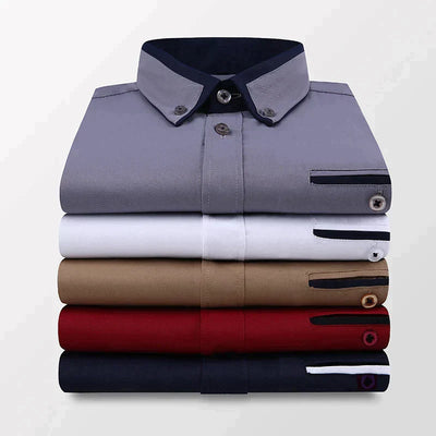 Chemise classique pour hommes | Manches courtes