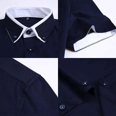 Chemise classique pour hommes | Manches courtes