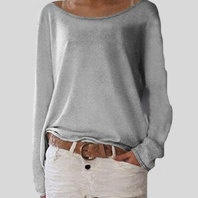 Pull léger et élégant pour femmes | Col rond