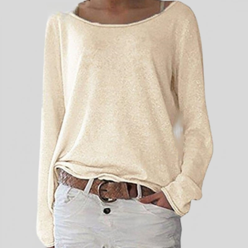 Pull léger et élégant pour femmes | Col rond