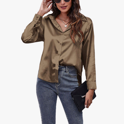 Chemise classique pour femmes | Manches Longues