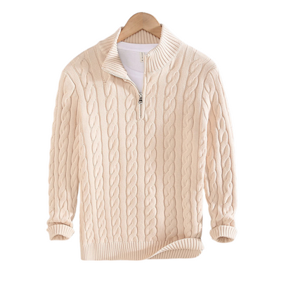Chandail semi-fermé pour hommes | Chaud