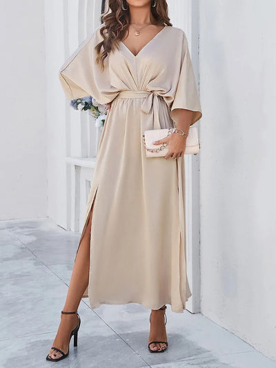Robe élégante de printemps pour femmes | Maxi