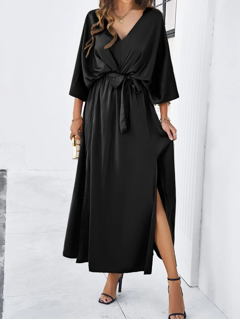 Robe élégante de printemps pour femmes | Maxi