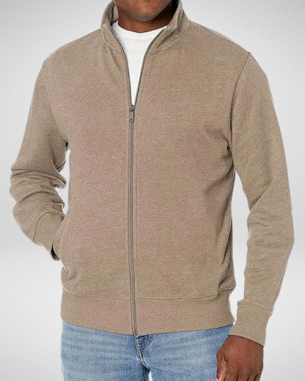 Veste polaire zippée pour homme | Chaude