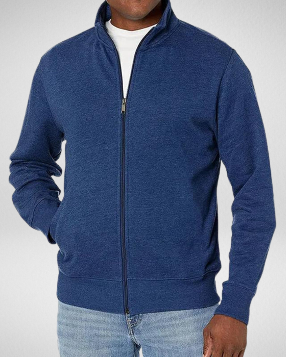 Veste polaire zippée pour homme | Chaude