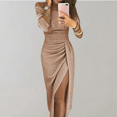 Robe élégante étoilée pour femme | Midi