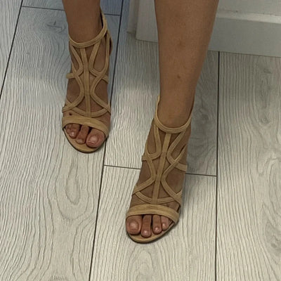 Sandales gladiateurs pour femmes | Talon