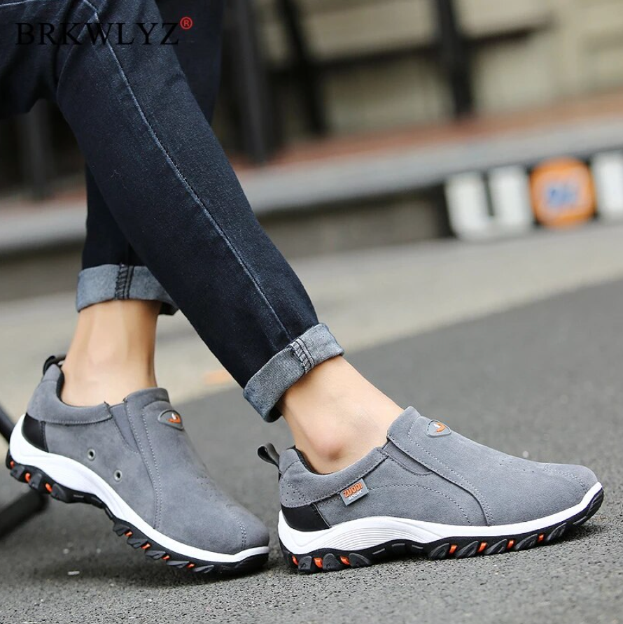 Chaussures de marche confortables pour hommes| Orthopédiques