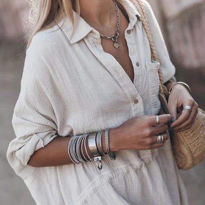 Robe décontractée ample pour femme | Tendance