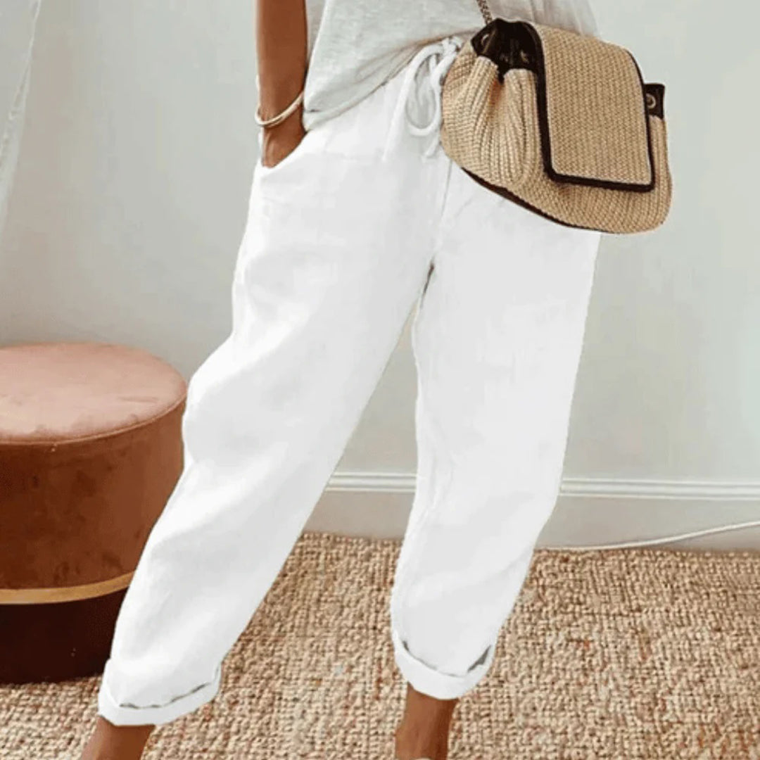 Pantalon de coupe décontractée pour femmes | Travail