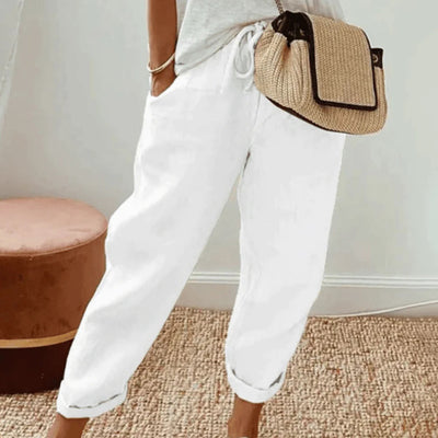 Pantalon de coupe décontractée pour femmes | Travail