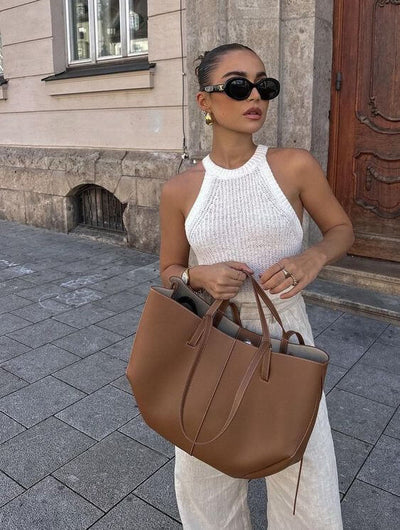 Sac fourre-tout élégant et spacieux pour femmes | Grande