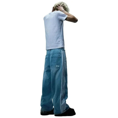 Jeans taille haute pour femmes | Baggy