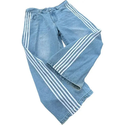 Jeans taille haute pour femmes | Baggy