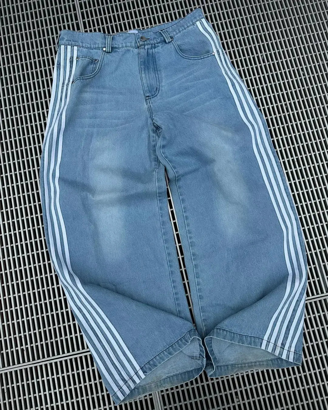 Jeans taille haute pour femmes | Baggy
