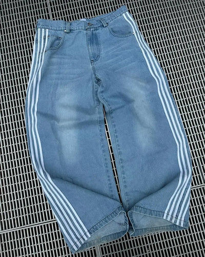 Jeans taille haute pour femmes | Baggy
