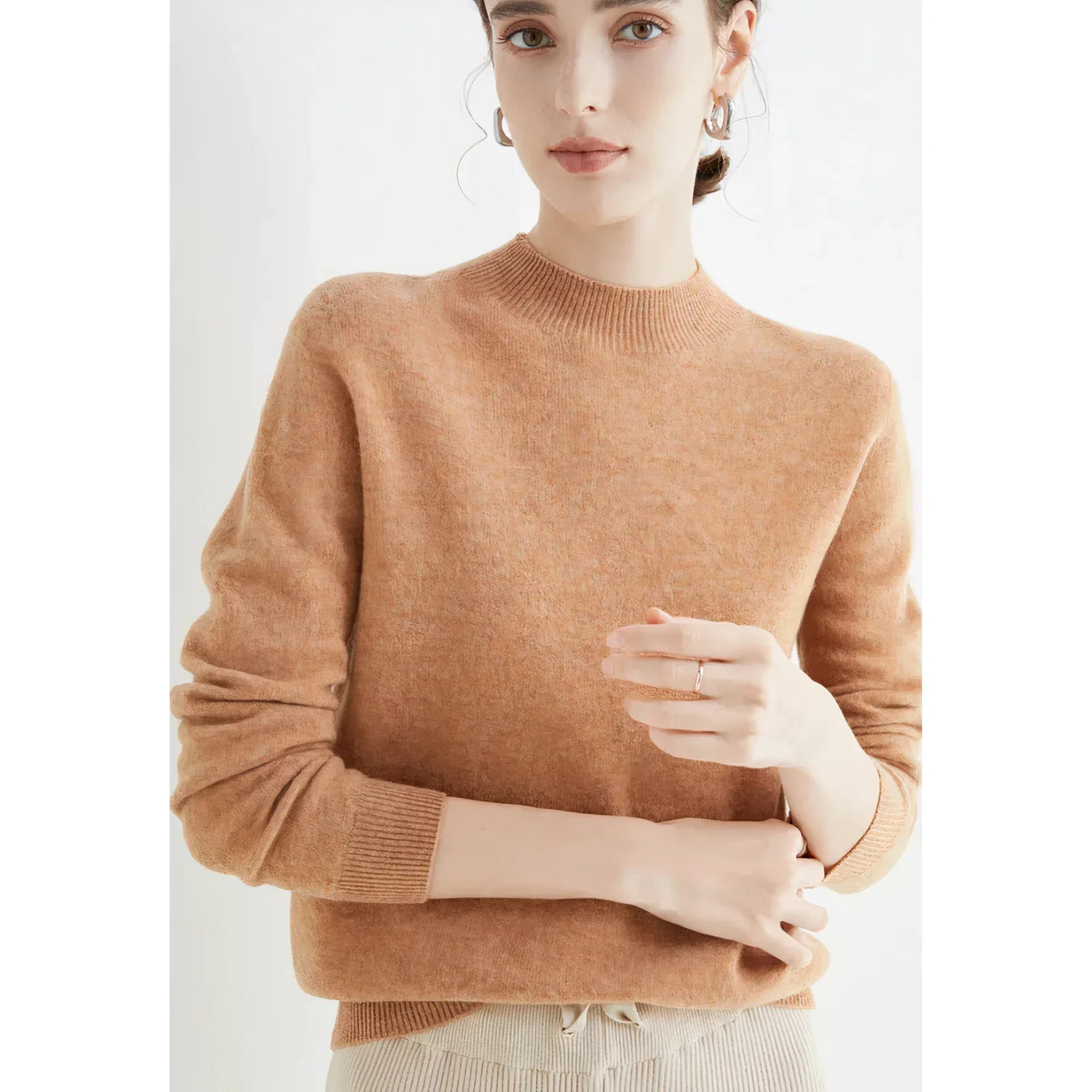 Chandail en tricot de cachemire pour femmes | Chaud