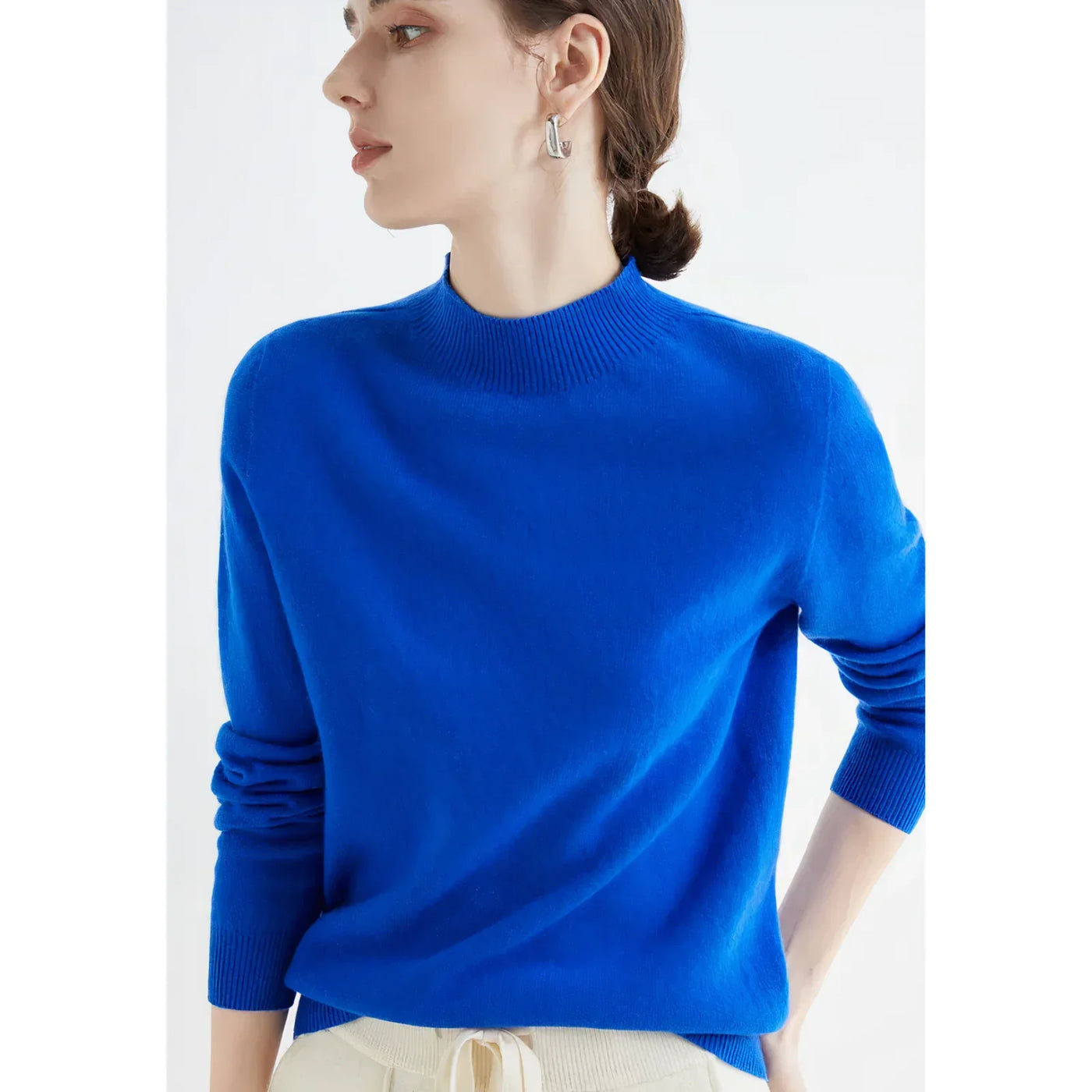 Chandail en tricot de cachemire pour femmes | Chaud
