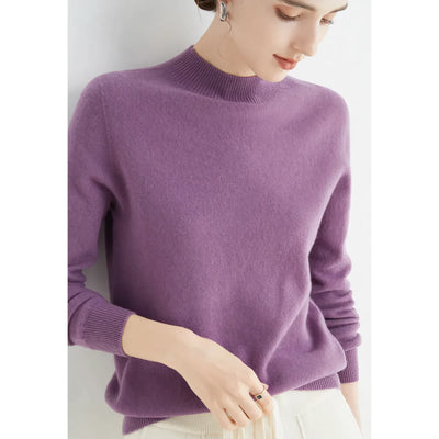 Chandail en tricot de cachemire pour femmes | Chaud