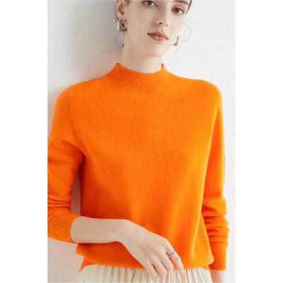 Chandail en tricot de cachemire pour femmes | Chaud