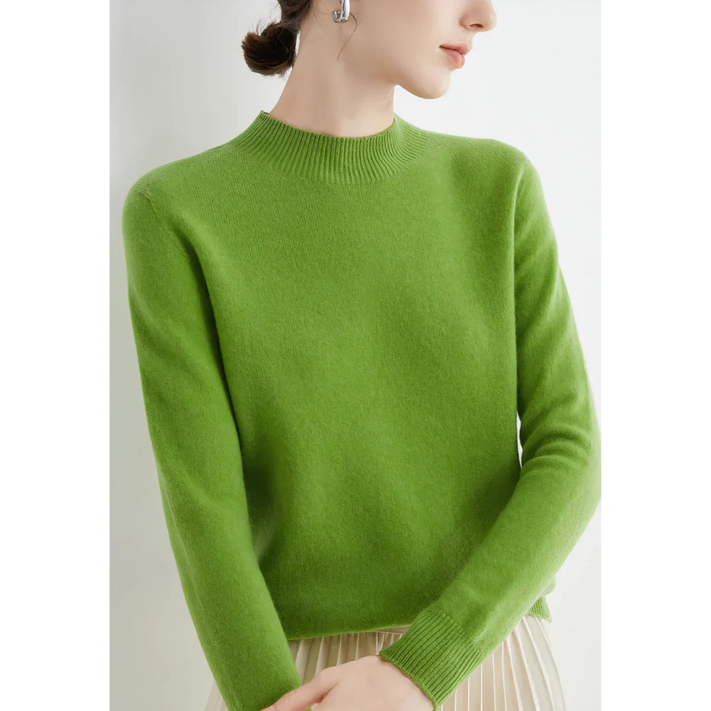 Chandail en tricot de cachemire pour femmes | Chaud