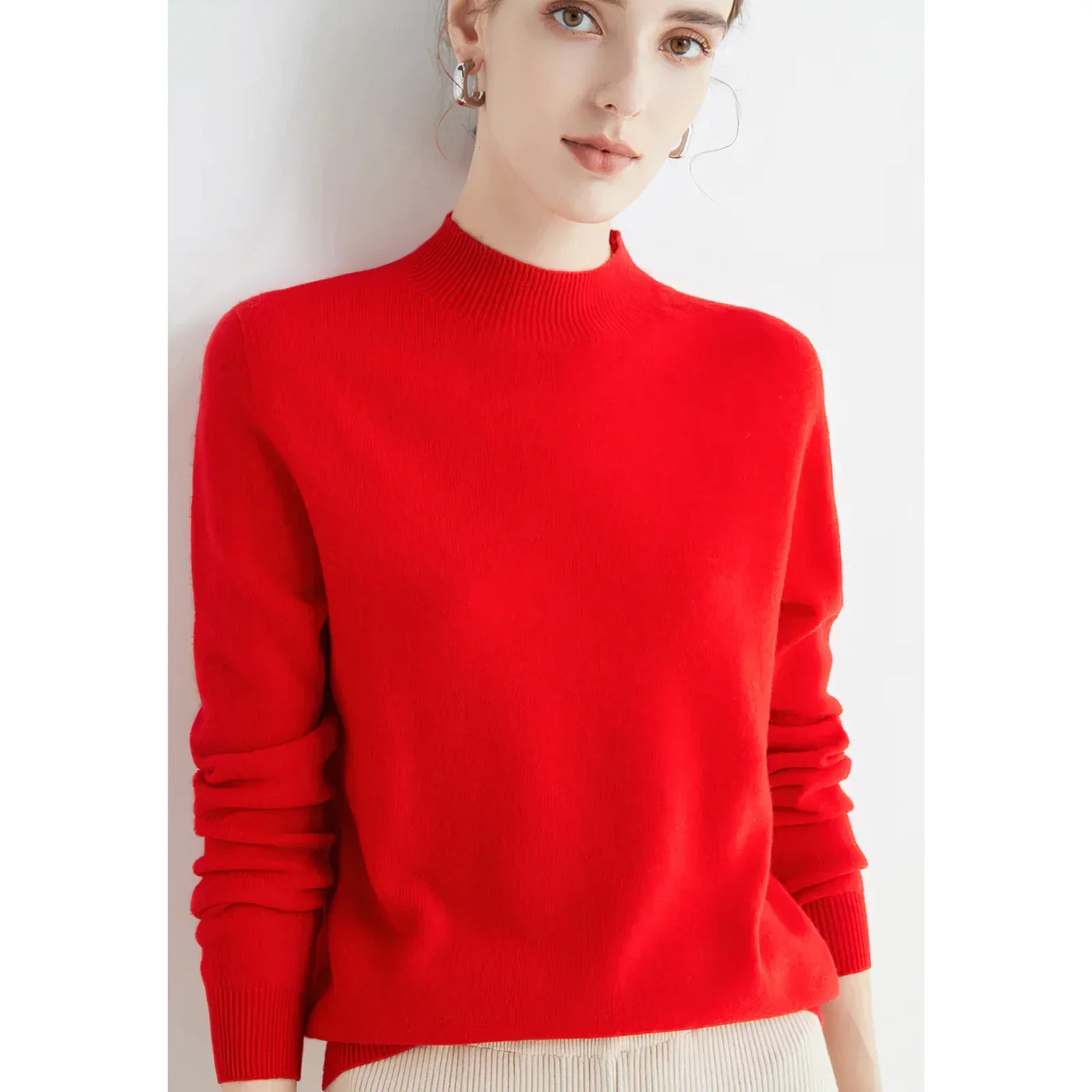 Chandail en tricot de cachemire pour femmes | Chaud