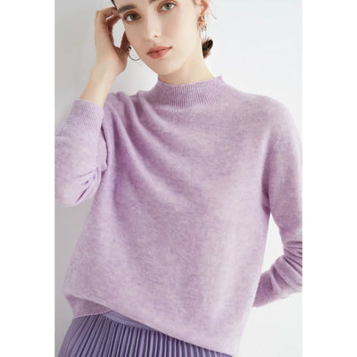 Chandail en tricot de cachemire pour femmes | Chaud