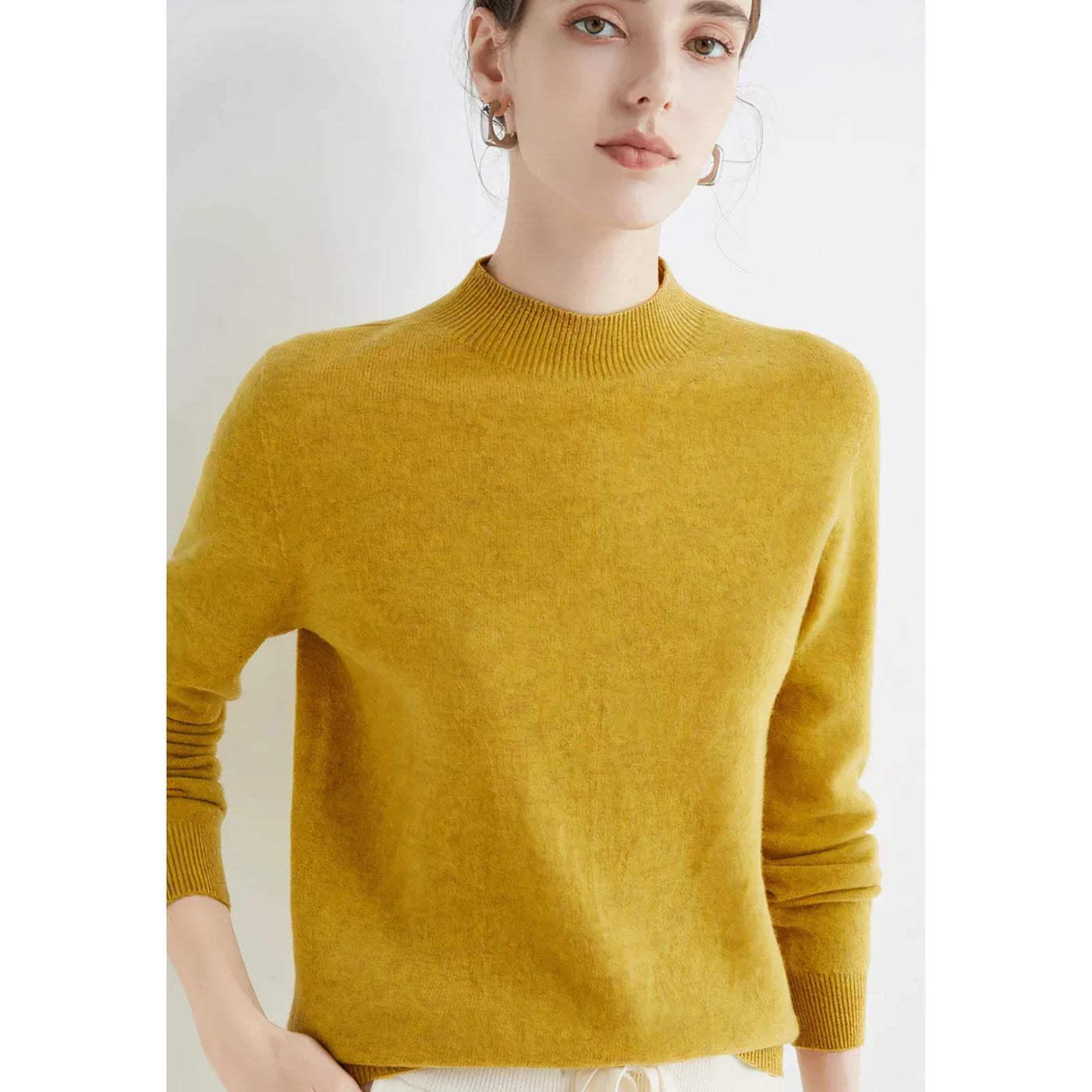 Chandail en tricot de cachemire pour femmes | Chaud