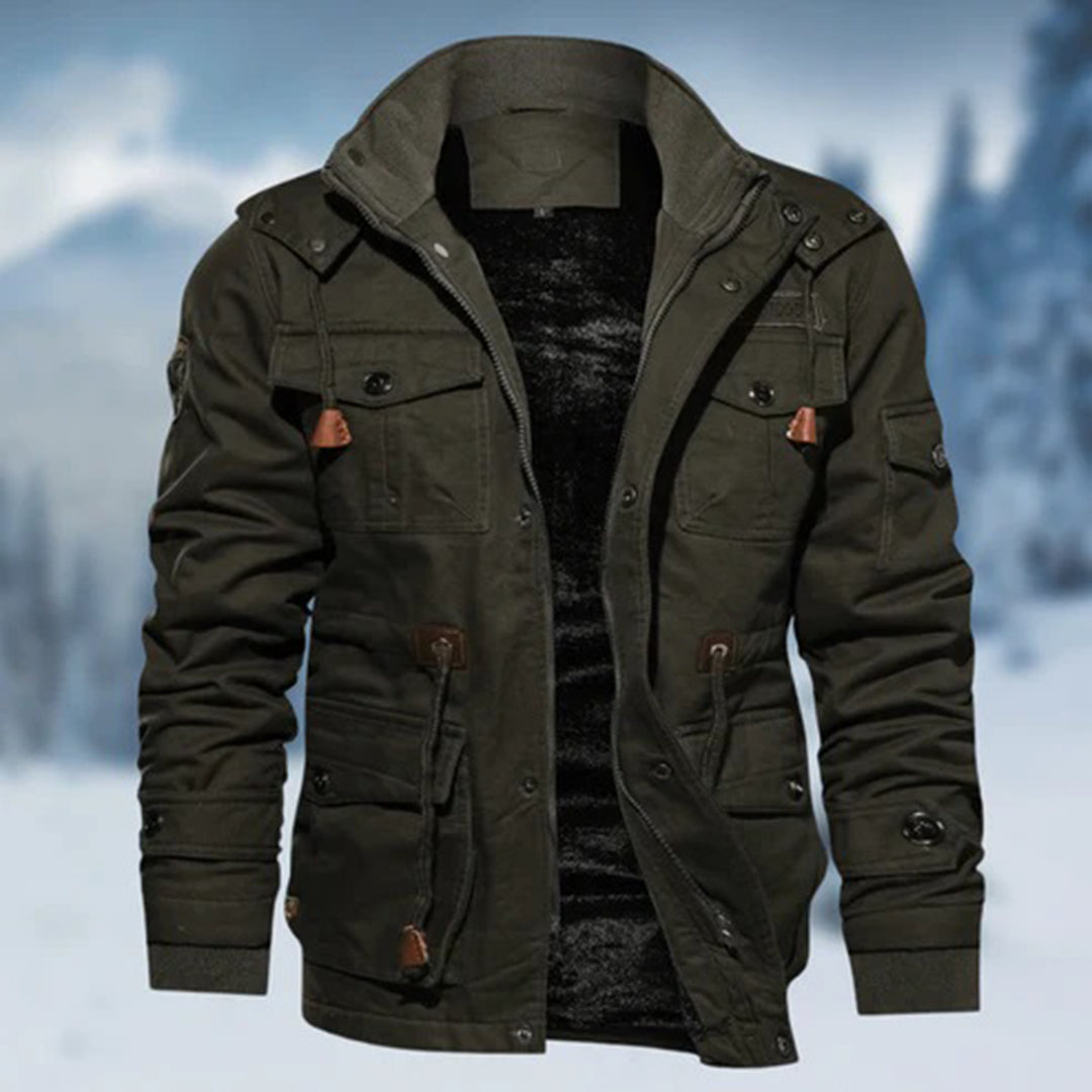 Manteau d'hiver pour hommes | Chauffé