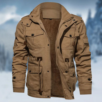 Manteau d'hiver pour hommes | Chauffé