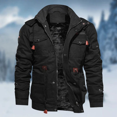 Manteau d'hiver pour hommes | Chauffé