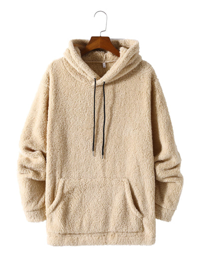 Sweat à capuche en tricot pour hommes | Chaud