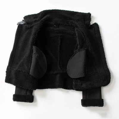 Women’s Warm Suede Coat | Winter