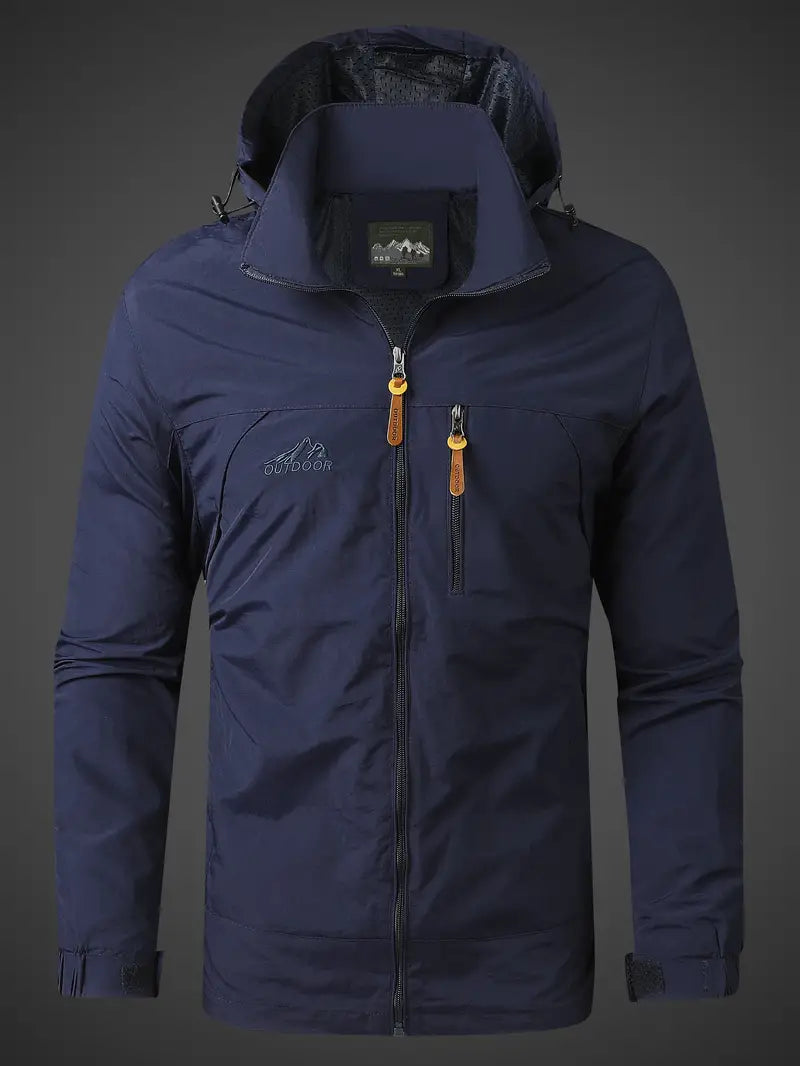 Veste d'extérieur coupe-vent pour homme | Imperméable