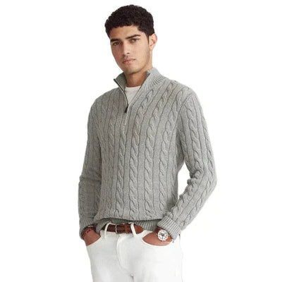 Chandail semi-fermé pour hommes | Chaud