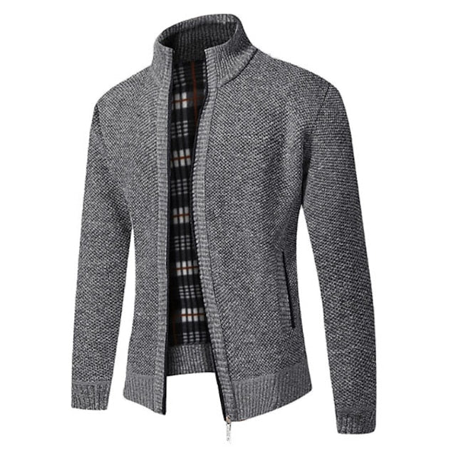 Chandail zippé pour hommes | Chaud