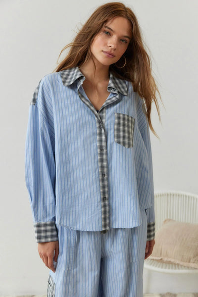 Fleur | Pyjama deux pièces pour femme