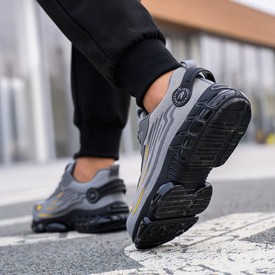 Chaussures de travail durables à embout en acier pour hommes | Confort