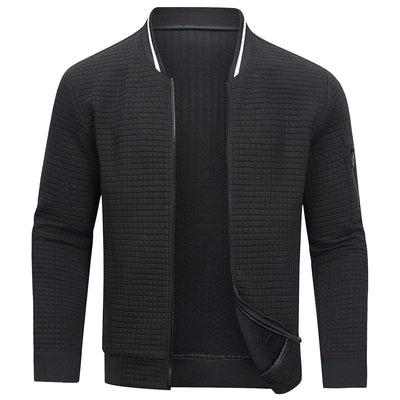 Chandail zippé confortable pour hommes | Chaud