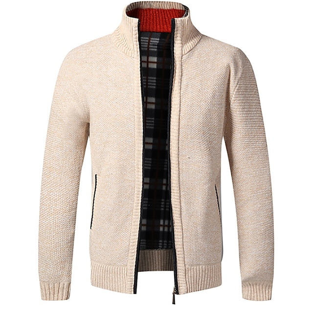 Chandail zippé pour hommes | Chaud