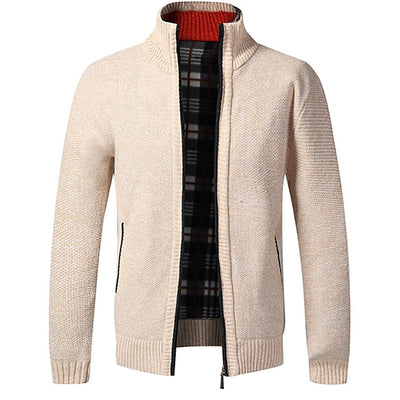 Chandail zippé pour hommes | Chaud