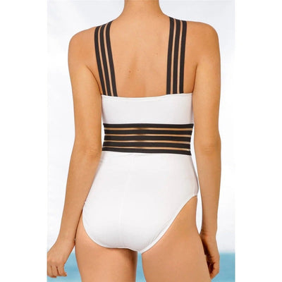 Maillot de bain croisé élégant pour femmes | Sculpture