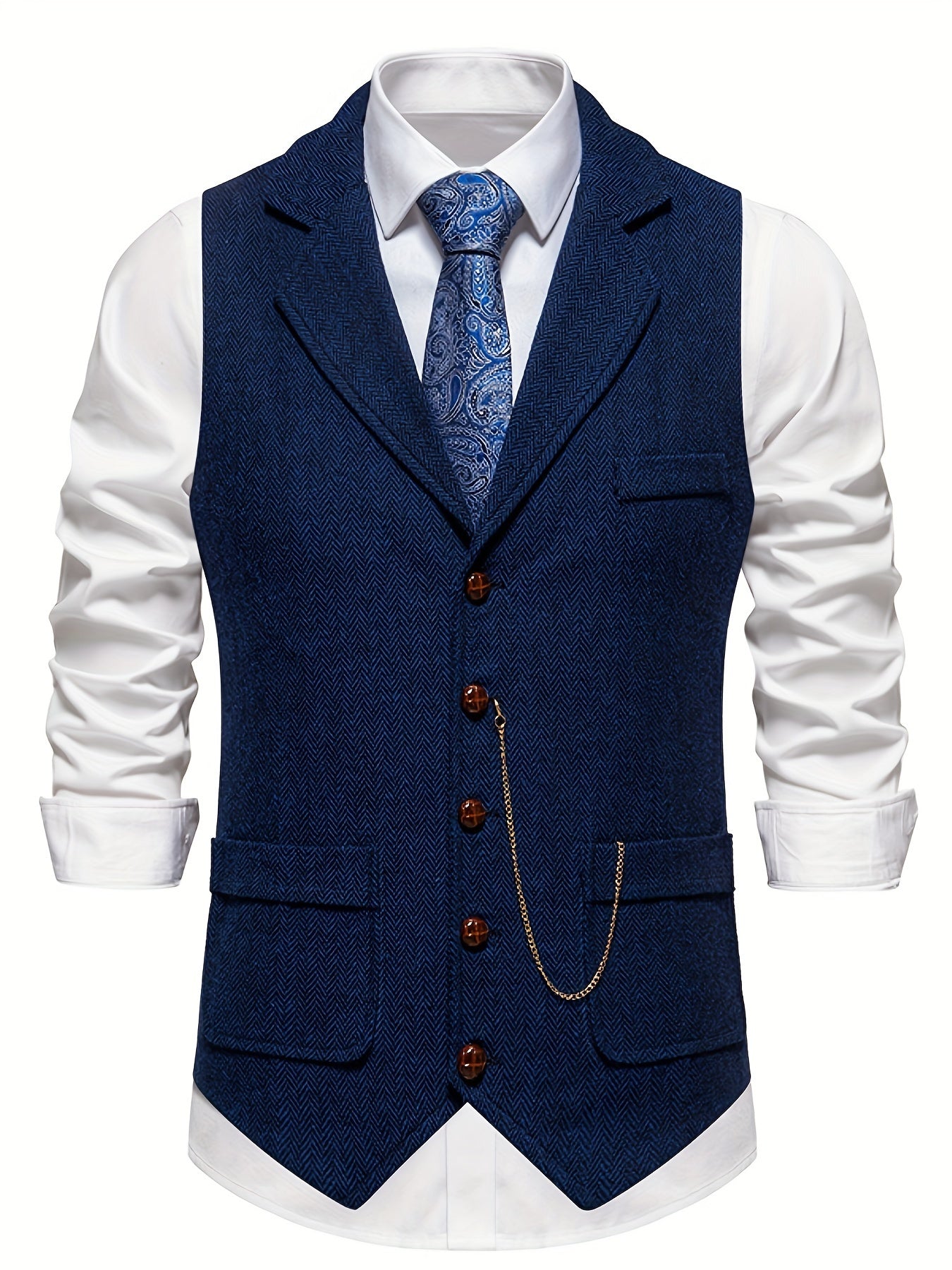 Gilet classique pour hommes | Sans manches